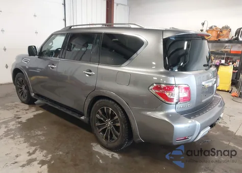 2017 Nissan Armada Platinum/Sl/Sv from USA, damaged, VIN JN8AY2NE3H9705352